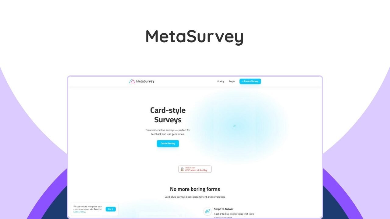 Generate engaging, game-like surveys & quizzes with interactive card styles to boost response rates & gather rich insights.