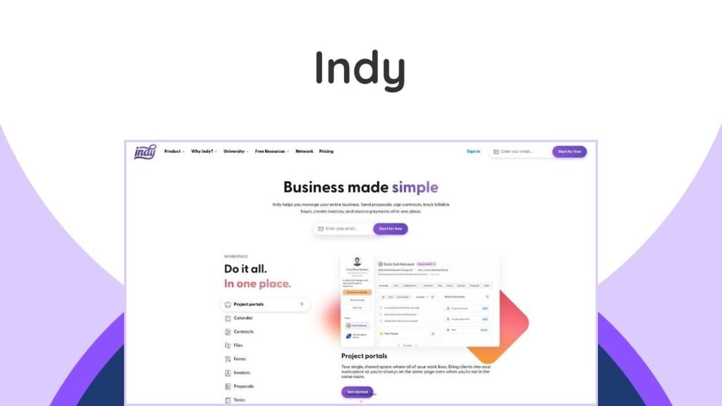 An all-in-one platform for freelancers. Manage proposals, contracts, invoices, and clients effortlessly. Get lifetime access now!