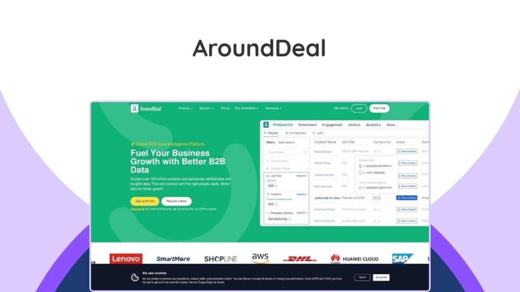 Boost B2B sales & recruitment with AI global data. Search, enrich, engage, and analyze 120M+ contacts & companies.