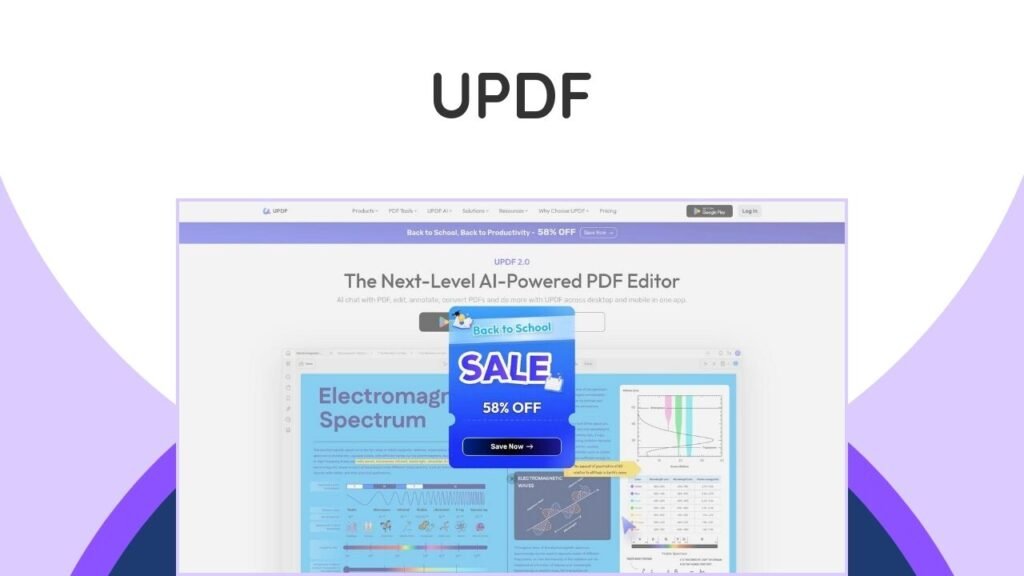 UPDF Lifetime Deal: Own Your AI PDF Editor Forever 3 Master PDFs with an AI-integrated editor. One-time purchase for perpetual access on Windows, Mac, iOS, & Android.