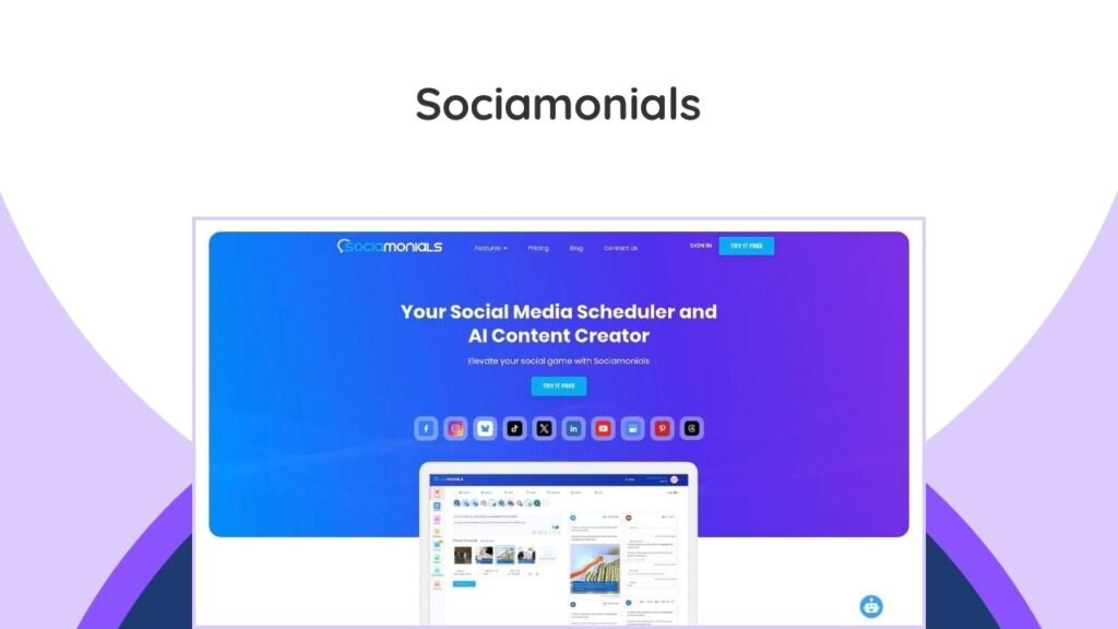 Get permanent access to an all-in-one social media platform. Automate, analyze, and run viral campaigns for life!