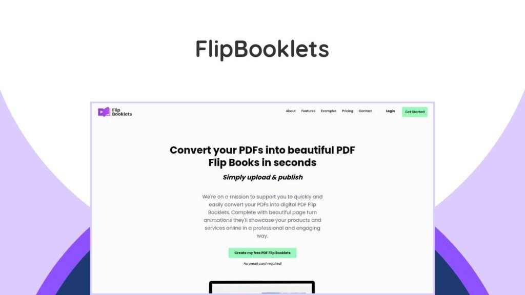 FlipBooklets Lifetime Deal: Transform Your PDFs Into Interactive Flipbooks 6 Transform static PDFs into dynamic, interactive flipbooks with realistic page-flipping. Share easily, track engagement & avoid spam filters.