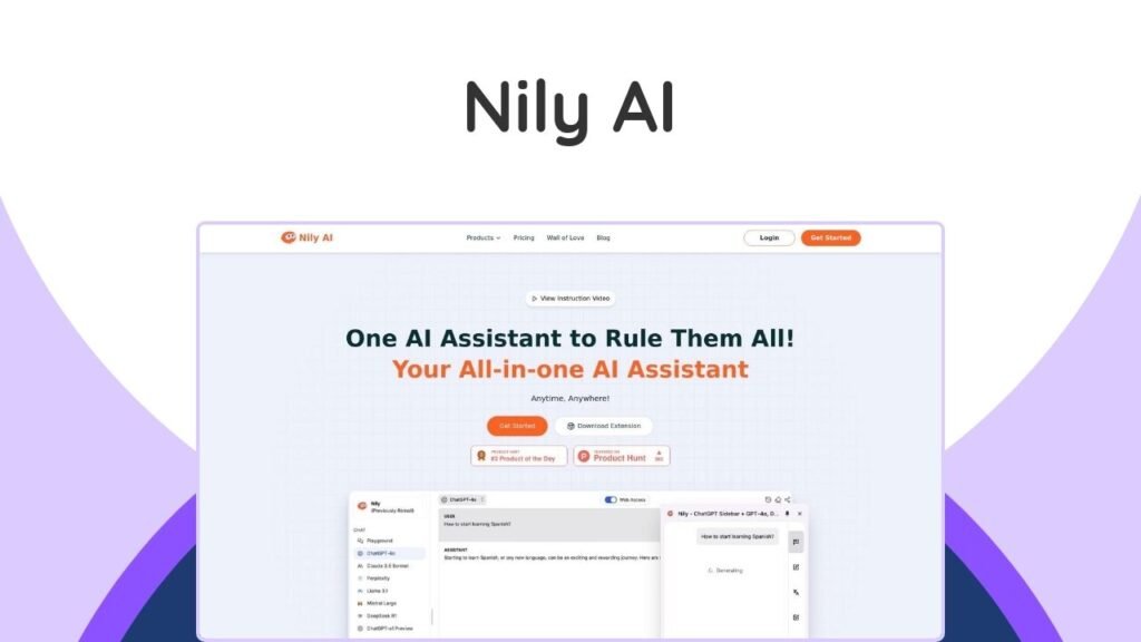 An AI assistant unifying 20+ models for writing, images, emails, and more, streamlining your workflow & cutting costs.