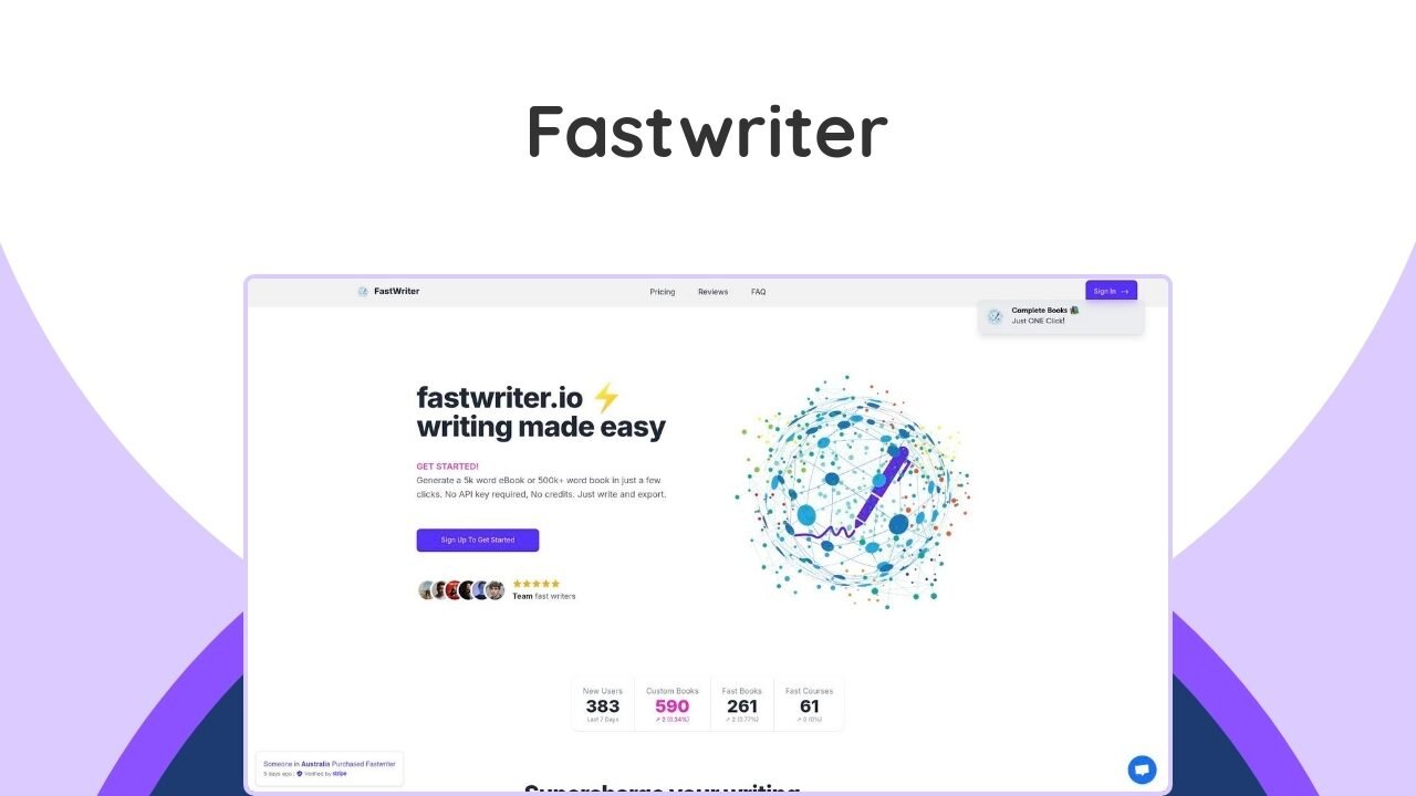 AI-powered tool for rapid, long-form content: ebooks, blogs, courses. One-time payment, no hidden costs!