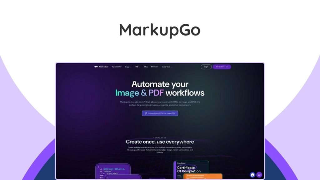 API converts web content to pixel-perfect PDFs & images. Automate reports, invoices, and visual content generation.