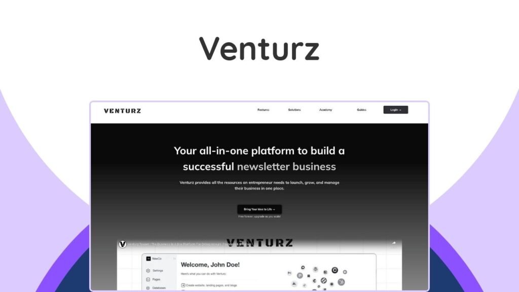 An AI-driven, all-in-one platform for startups. Simplify launch, manage, & scale with integrated tools. Lifetime deal!