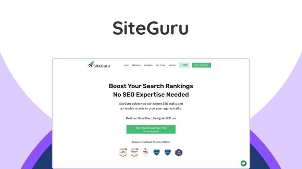 SiteGuru Lifetime Deal – Simplify Your SEO For Life 6 An intuitive SEO tool that simplifies website optimization, boosts search rankings, and provides clear, actionable insights.