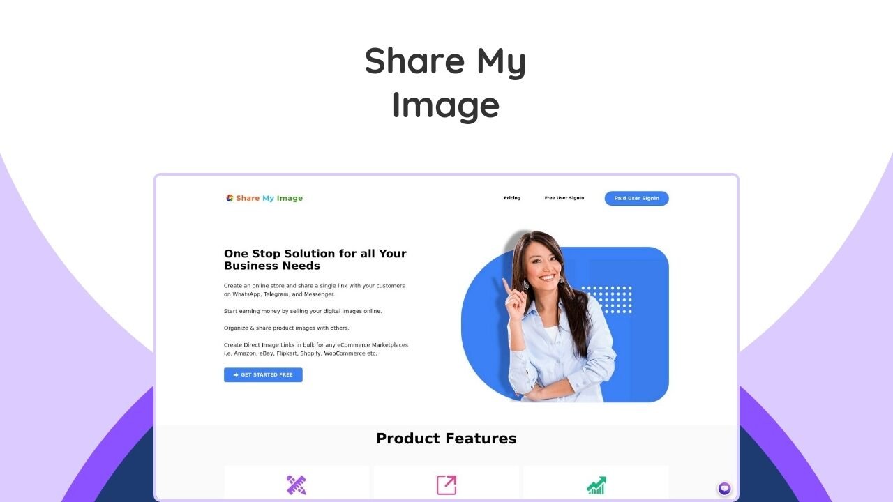 Centralized image hosting for e-commerce & social media. Store, manage, & share product photos via direct links for bulk use.