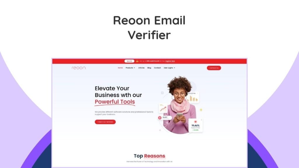 Clean email lists & boost deliverability! Verify emails with 99%+ accuracy to prevent bounces & protect sender reputation.