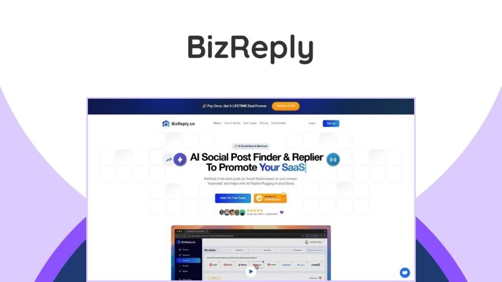 BizReply Lifetime Deal – Your Ultimate Guide To AI Social Media Engagement 7 Boost social media productivity! AI automates mention tracking, reply generation, & creates branded reports for enhanced engagement.
