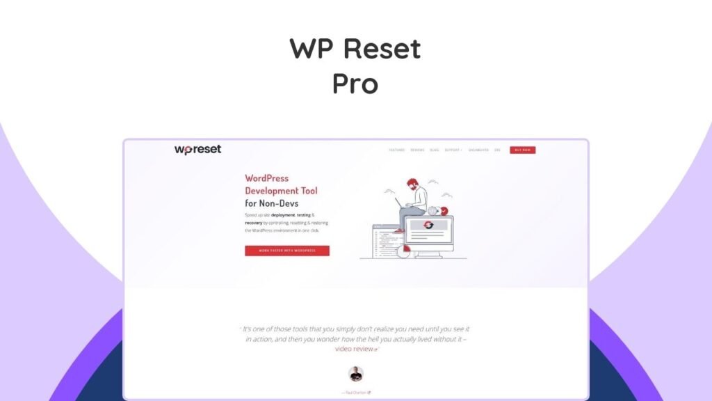 This WordPress plugin streamlines site management, allowing you to reset, recover, and clean your website with ease. Boosts efficiency!