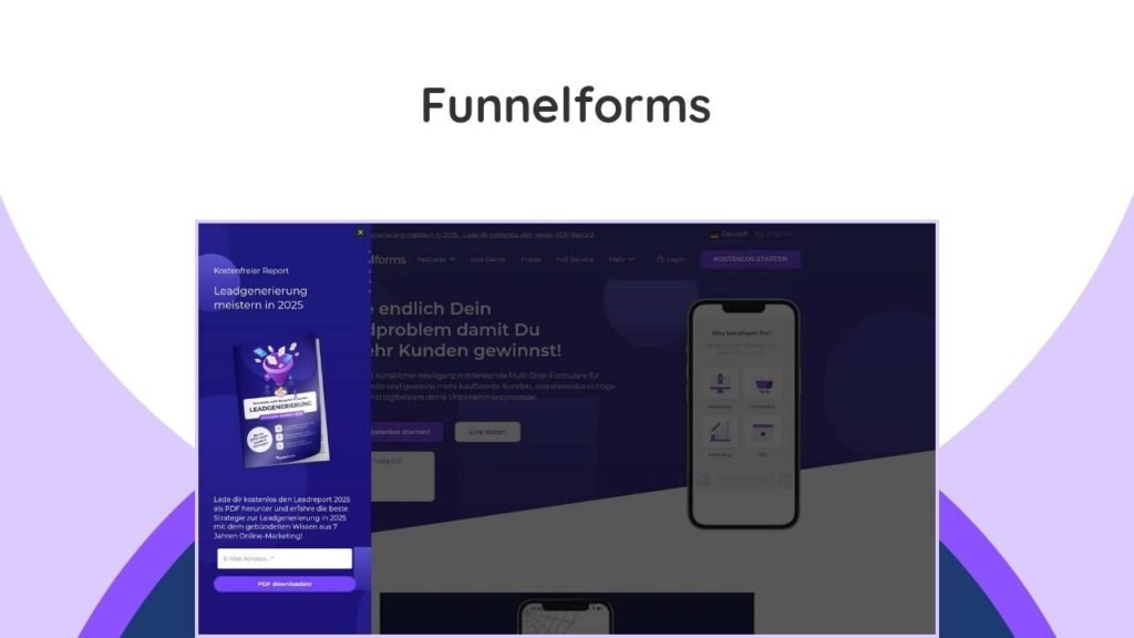 Boost conversions & qualify leads with an interactive, no-code form builder for dynamic online lead generation.