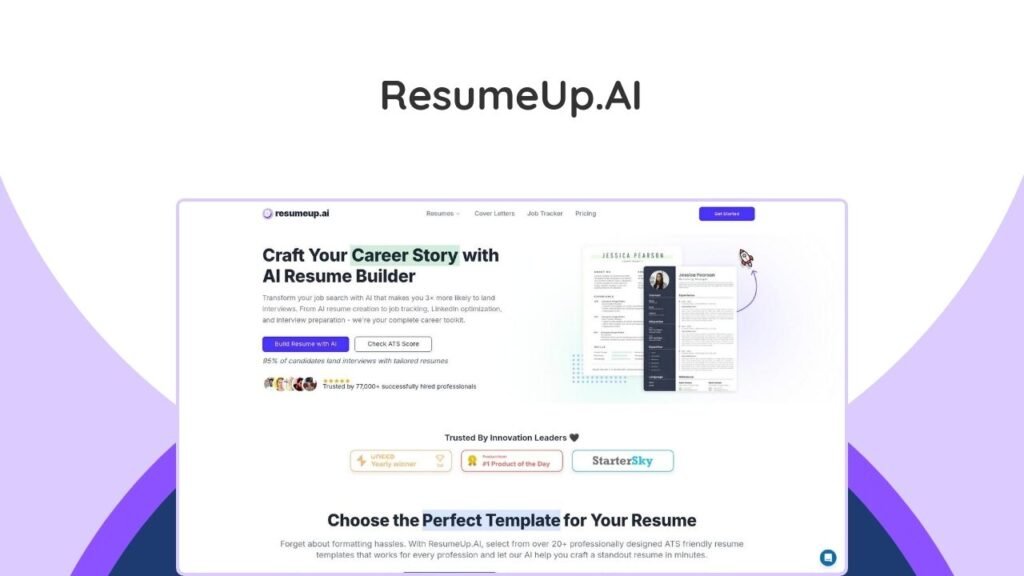Supercharge your job hunt with AI! Create ATS-ready resumes, optimize LinkedIn, and track applications efficiently.
