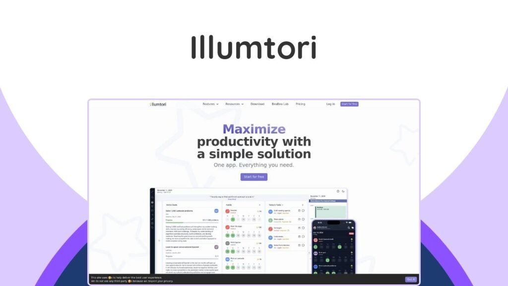 An all-in-one productivity tool for solopreneurs & freelancers to manage tasks, habits, and goals. Get lifetime access!