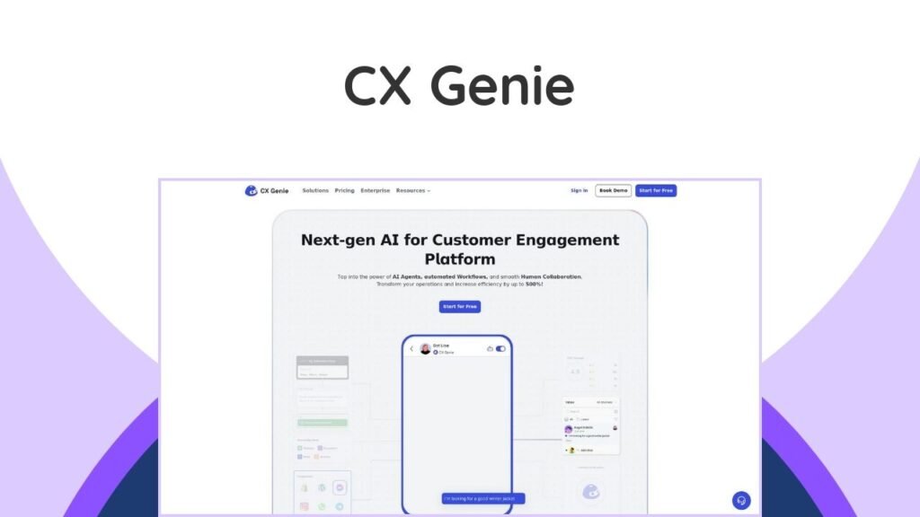 CX Genie Lifetime Deal Review: Is This AI Customer Support Platform Worth It 3 AI-powered platform that automates customer support, enhances CX, and streamlines interactions across channels 24/7.