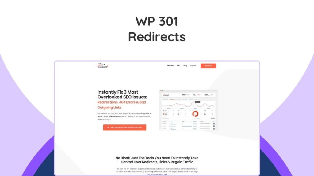 Manage WordPress redirects, fix 404s, and optimize SEO effortlessly. Improve user experience for a high-performing site. Lifetime deal!