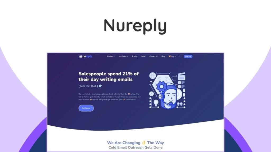 Nureply Lifetime Deal – The Definitive Guide To AI Cold Email Automation 2 Automate & personalize cold email outreach with AI-powered software. Boost deliverability & engagement. Lifetime deal available.