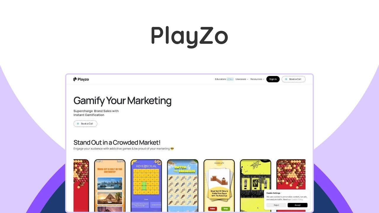 Create interactive games & quizzes to boost sales, capture leads, & automate business tasks. All-in-one solution!