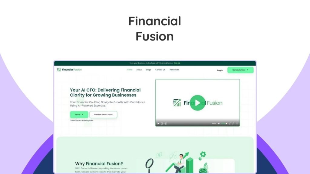 AI-powered software that simplifies complex financial data into clear, actionable insights for businesses.